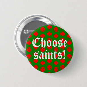 Saints_Aplenty Slogan (Christmas Edition #1) Button