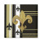 Saints Black and Gold Fleur de lis