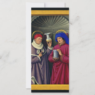 Saints Cosmas and Damian by Jean Bourdichon