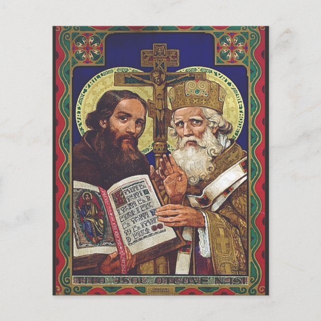 Saints Cyril and Methodius Apostles to the Slavs (Front)