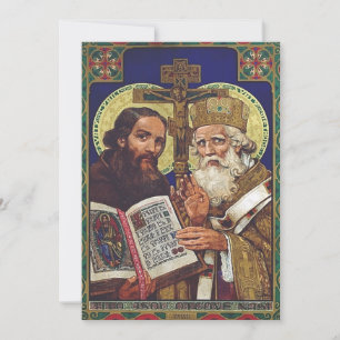Saints Cyril and Methodius Apostles to the Slavs Invitation