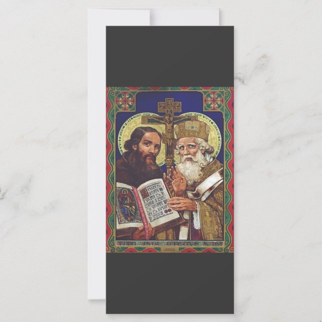 Saints Cyril and Methodius Patrons of Europe (Front)