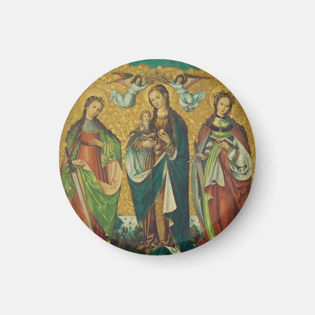 Saints Perpetua and Felicity Magnet (Front)
