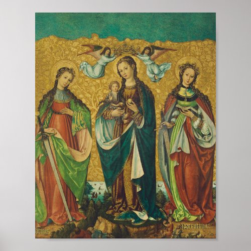 Saints Perpetua and Felicity Poster