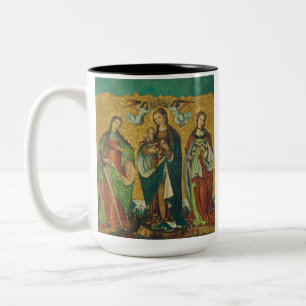 Saints Perpetua and Felicity Two-Tone Coffee Mug