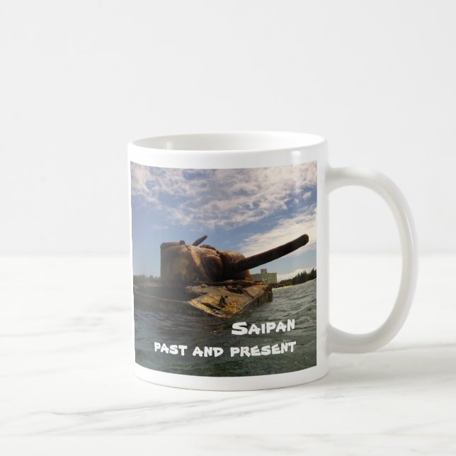 Saipan Past & Present Coffee Mug (Right)