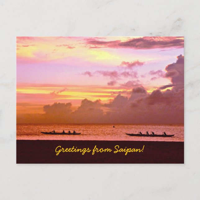 Saipan Postcard (Front)