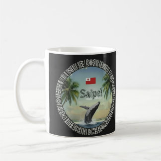 Saipe Tonga Eua whale tropical pacific island Coffee Mug