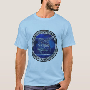 Saipe Tonga Off grid Pacific island whale turtle T-Shirt
