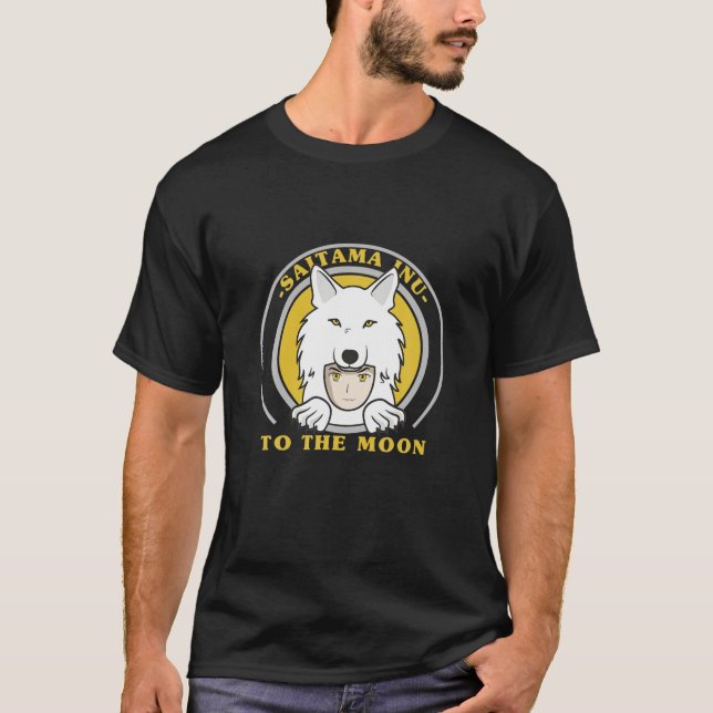 Saitama Inu Coin Crypto Token Cryptocurrency Saita T-Shirt (Front)