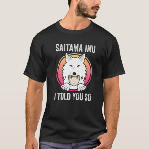 Saitama Inu Coin Crypto Token Cryptocurrency Walle T-Shirt