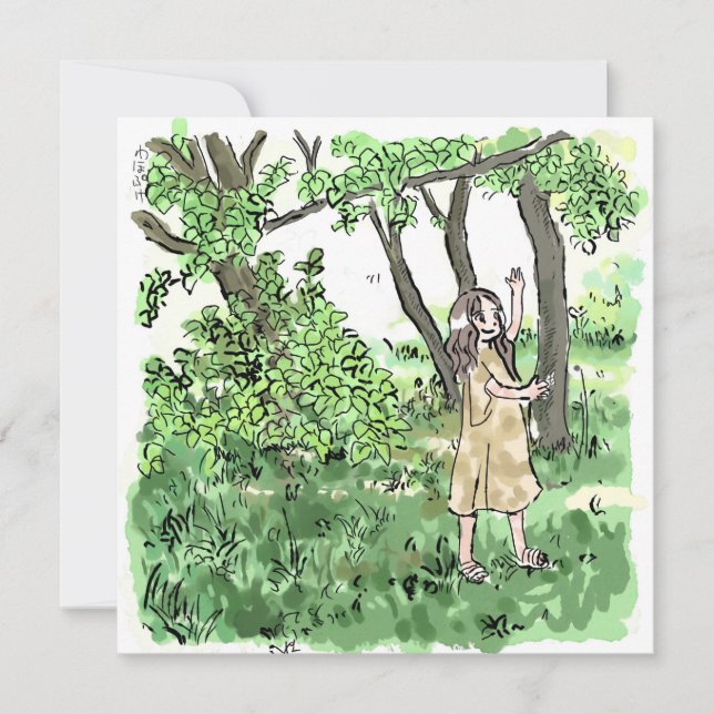Saiwaji Note Card (Front)