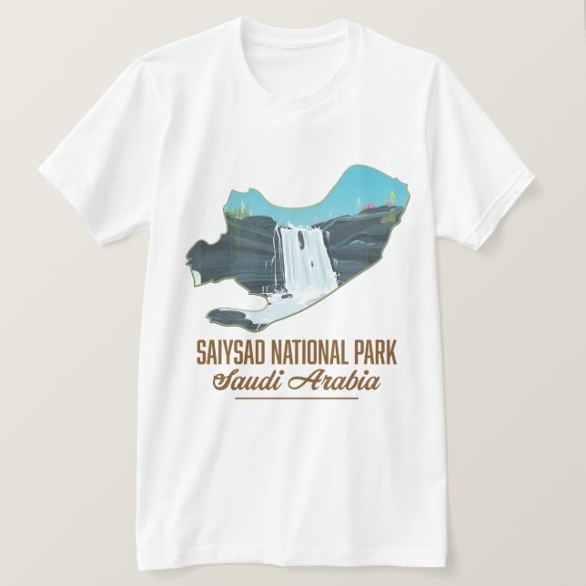 Saiysad National Park, saudi arabia T-Shirt (Design Front)