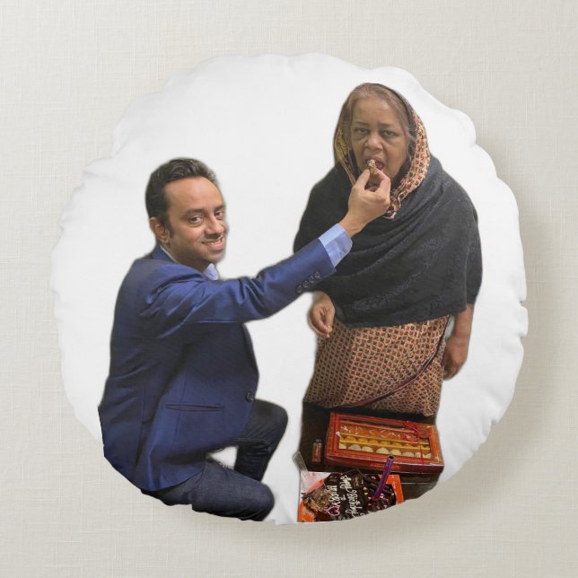 saj round pillow (Front)