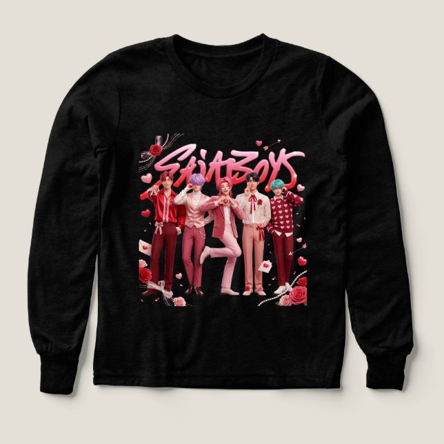 Saja boy K-pop valentine day sweater (Design Front)
