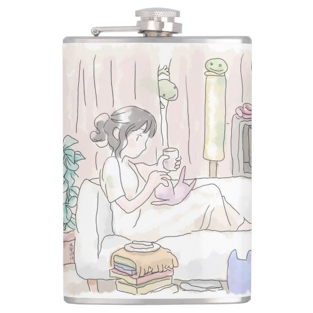 Saji Samuri Flask (Front)