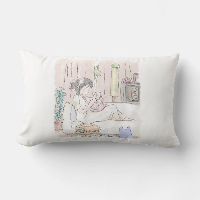 Saji Samuri Lumbar Pillow (Front)