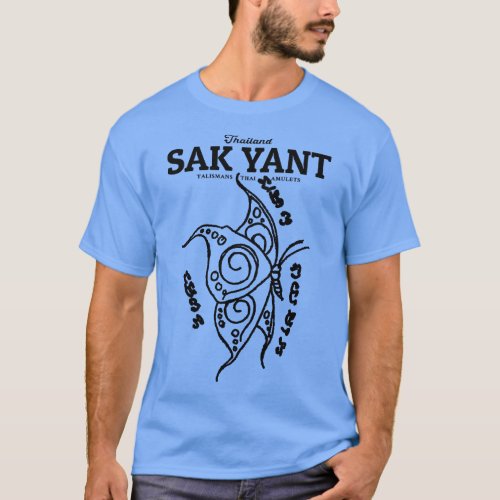 Sak Yant Antique Muay Thai Tattoo T_Shirt