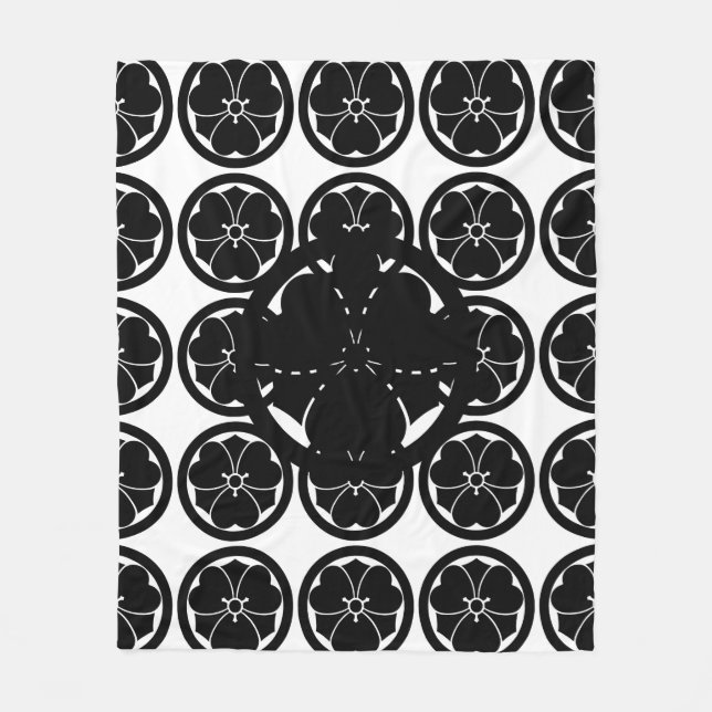Sakai Kamon Cooler Fleece Blanket (Front)