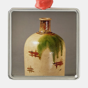 Sake bottle, from Oribe Metal Ornament
