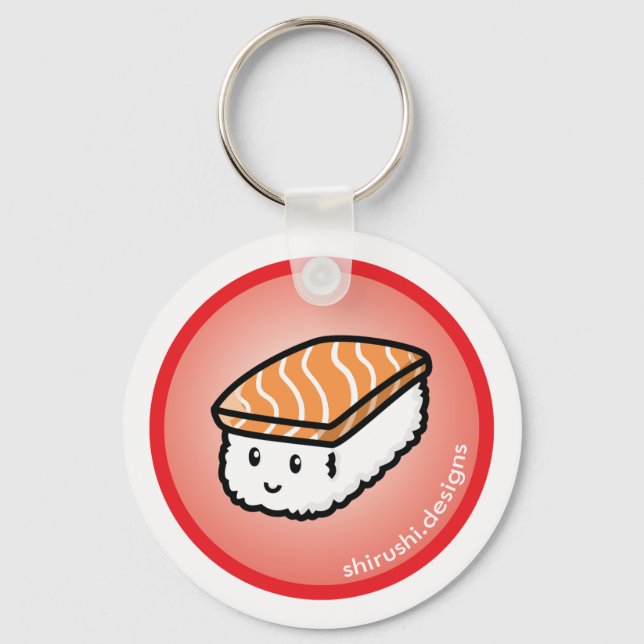 Sake Sushi Keychain (Front)