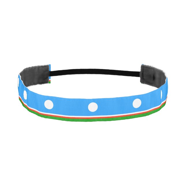 Sakha Flag Athletic Headband (Front)