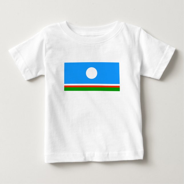 Sakha Flag Baby T-Shirt (Front)