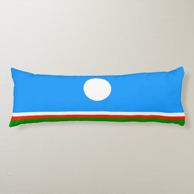Sakha Flag Body Pillow (Front)
