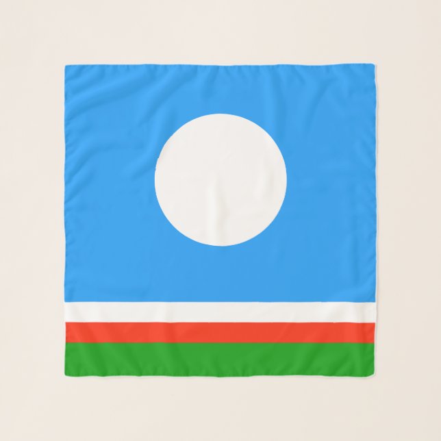 Sakha Flag Scarf (Front)