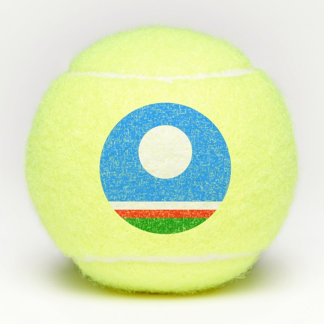 Sakha Flag Tennis Balls (Front)