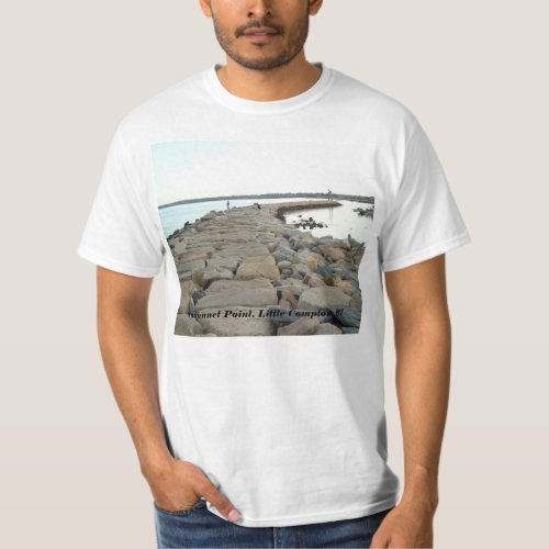 Sakonnet Point breakwater Little Compton RI T_Shirt
