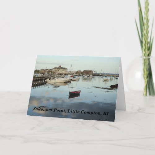 Sakonnet Point Focsle Little Compton RI Card