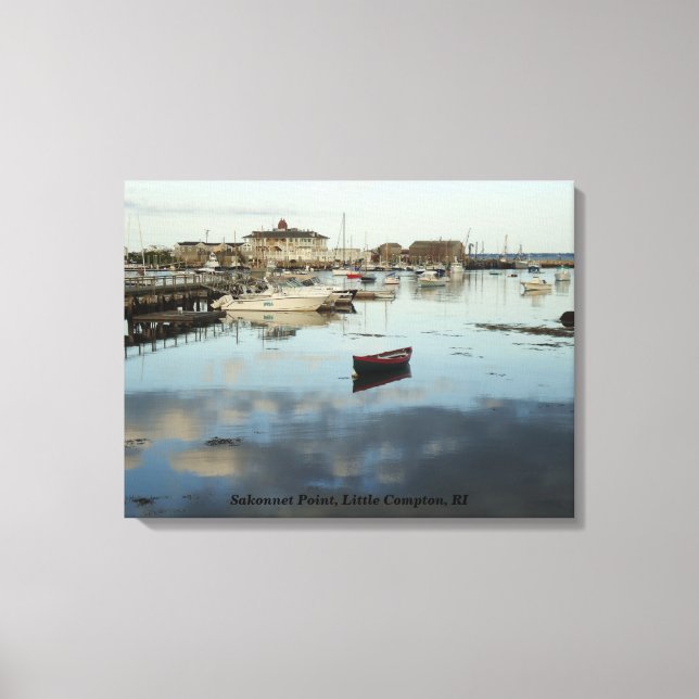 Sakonnet Point, Little Compton, RI Canvas Print (Front)