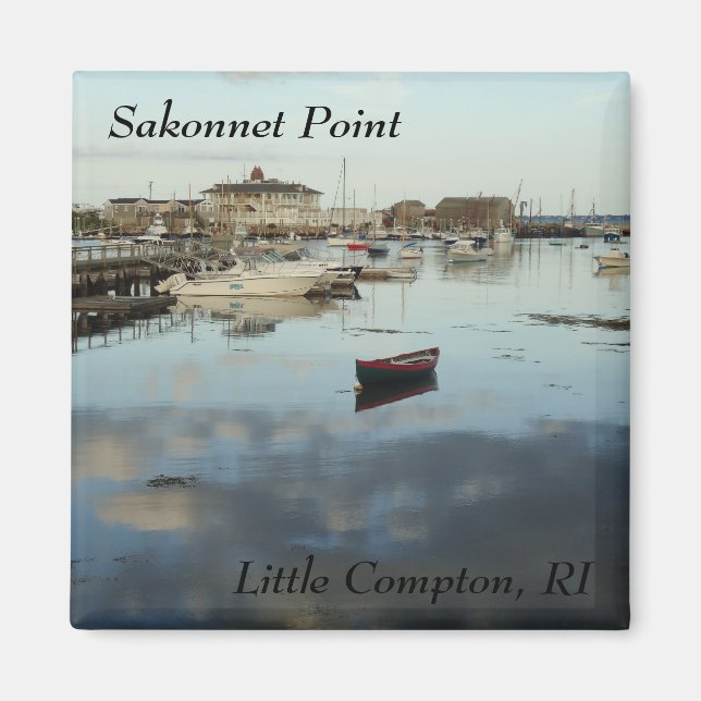 Sakonnet Point, Little Compton, RI Harbor Magnet (Front)
