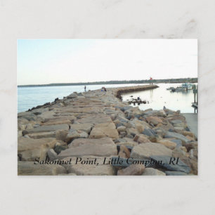 Sakonnet Point, Little Compton, RI Postcard