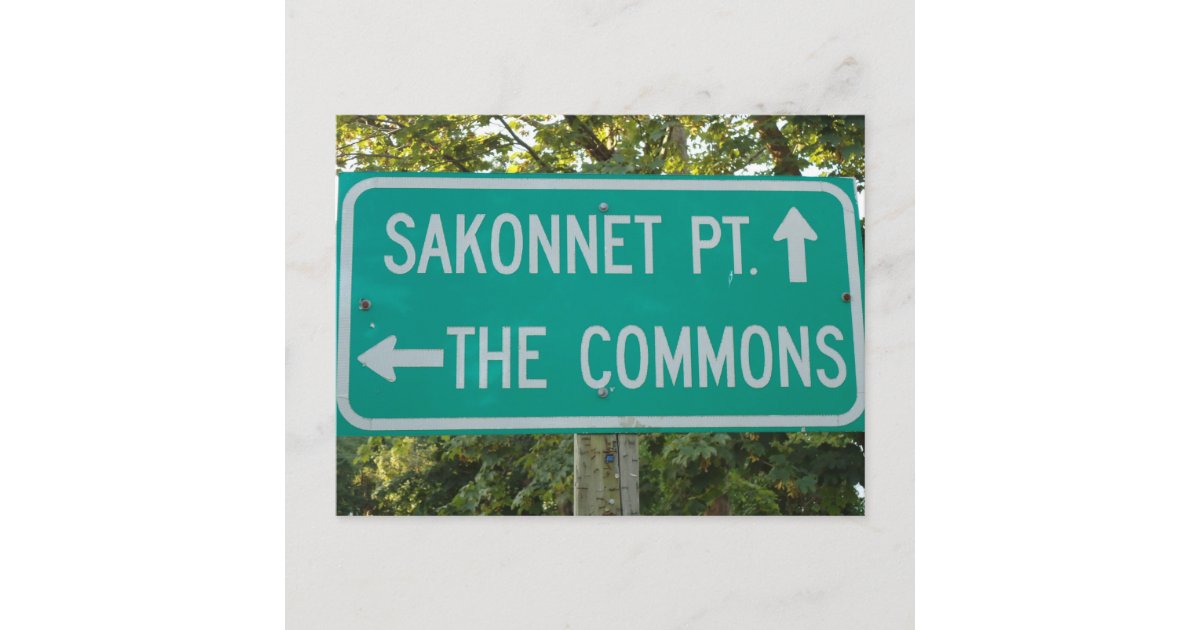 Point, The Commons, Little Compton, RI Postcard Zazzle