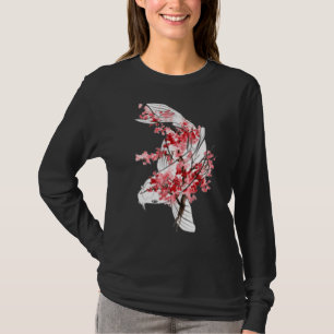 Sakuara Koi Carp Nishikigoi Fish Japanese Art T-Shirt