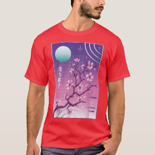 Sakura 80s 90s Japanese Cherry Blossom Vaporwave A T-Shirt