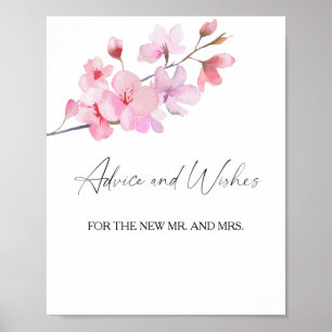 Sakura - Advice and Wishes for Newlyweds Poster