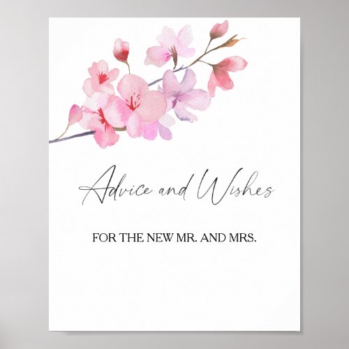 Sakura _ Advice and Wishes for Newlyweds Poster