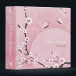 Sakura and Love Butterflies Wedding Photo Album Binder<br><div class="desc">Your wedding/engagement photo memories must be kept in this romantic photo album! Remember your dream wedding day forever! Be Forever in love, forever together! Romantic, pink butterflies and sakura on custom Wedding Photo Binder. Butterflies, sparkles, cherry blossom, pink, moonlight! Is there something more romantic? This is your ZEN garden! Peaceful...</div>