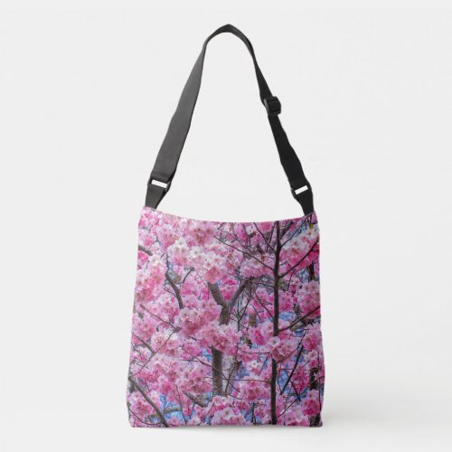 Sakura Bloom Elegance Crossbody Bag
