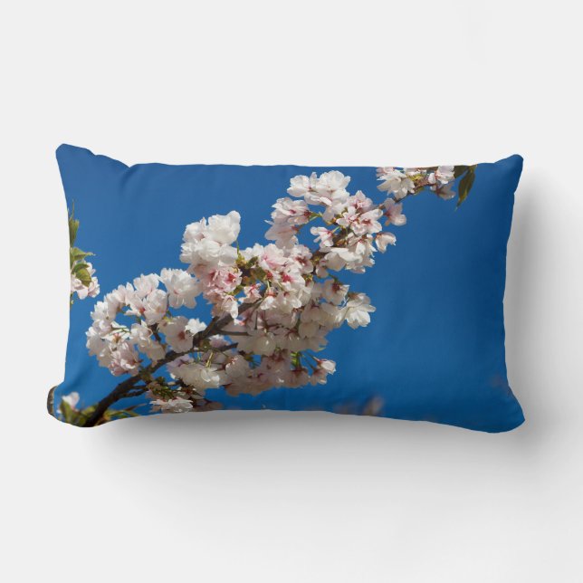 sakura bloom lumbar pillow (Front)