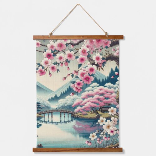 Sakura Blossom Hanging Tapestry