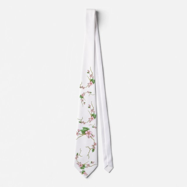 Sakura Blossoms Neck Tie (Front)