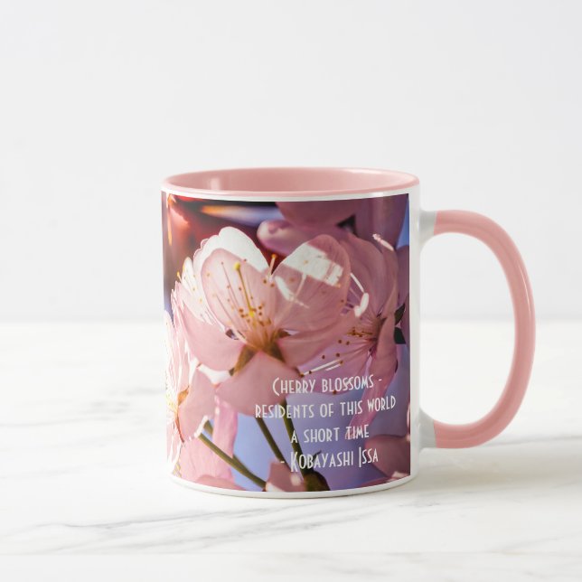 Sakura Blossoms On A Sunny Day Mug (Right)