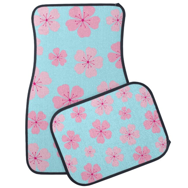 Sakura Car Floor Mat (Set)