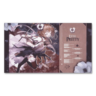 Sakura CardCaptor Business Card Magnet