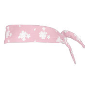 Sakura Cherry Blossom Flower Pattern Tie Headband at Zazzle