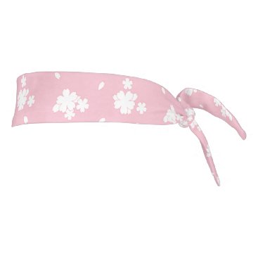 Sakura Cherry Blossom Flower Pattern Tie Headband